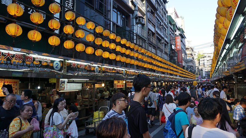 基隆港邊夜生活約會圖片 2
